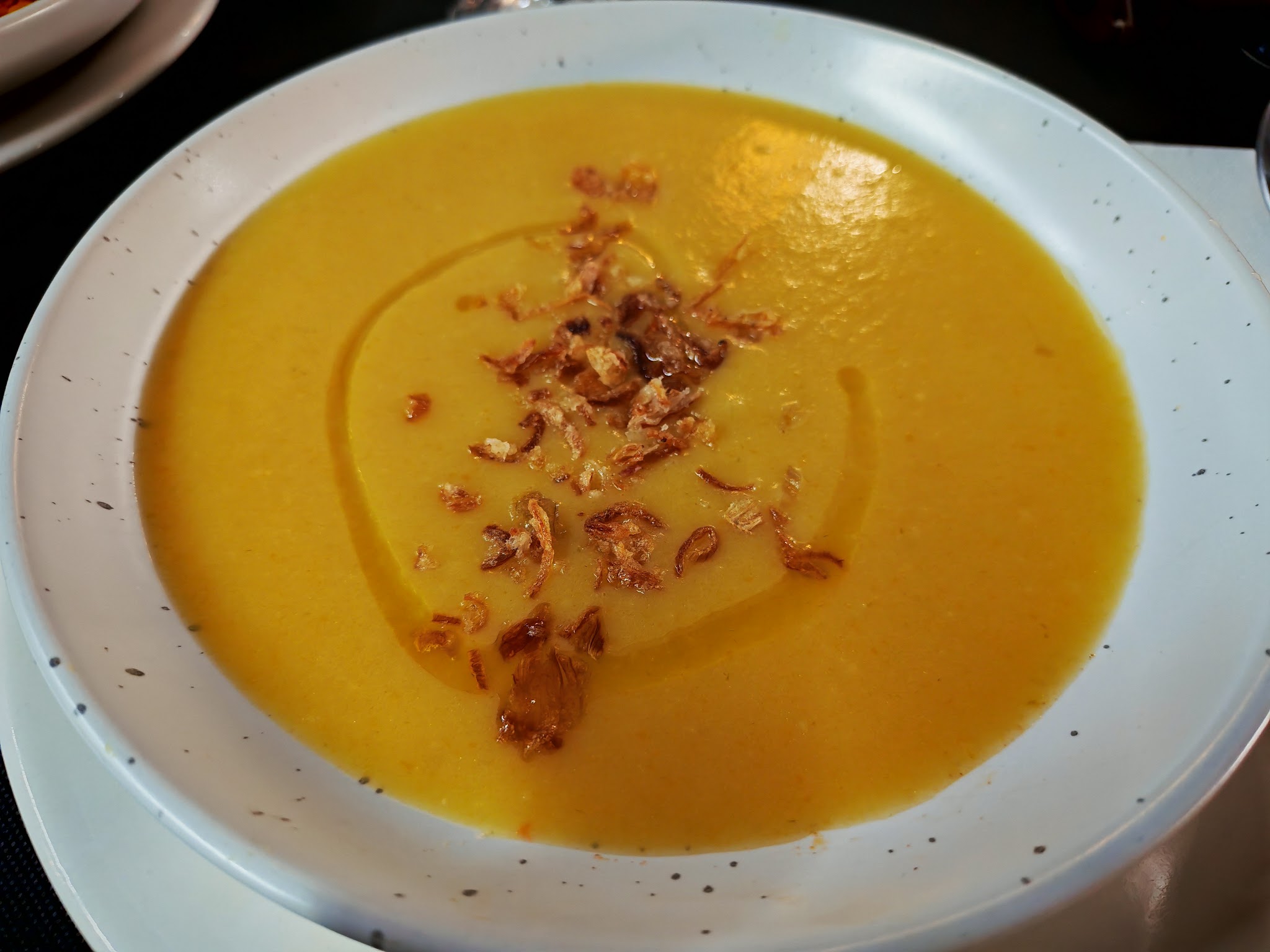 Crema de verduras de la casa